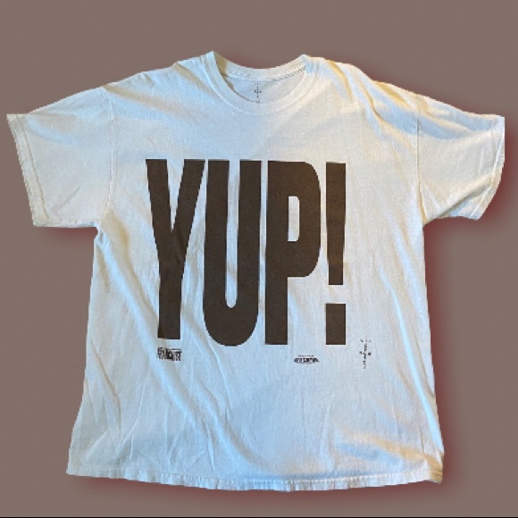 YUP! Travis Scott Tee - Picture 1 of 2